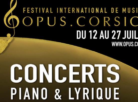 Opus.Corsica, festivale internaziunale di musica da u 12 à u 27 di lugliu